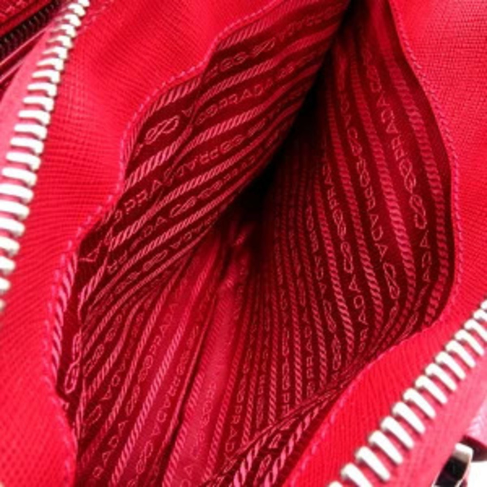 Prada Leather Bag Red ROSSO - Picture 7 of 9
